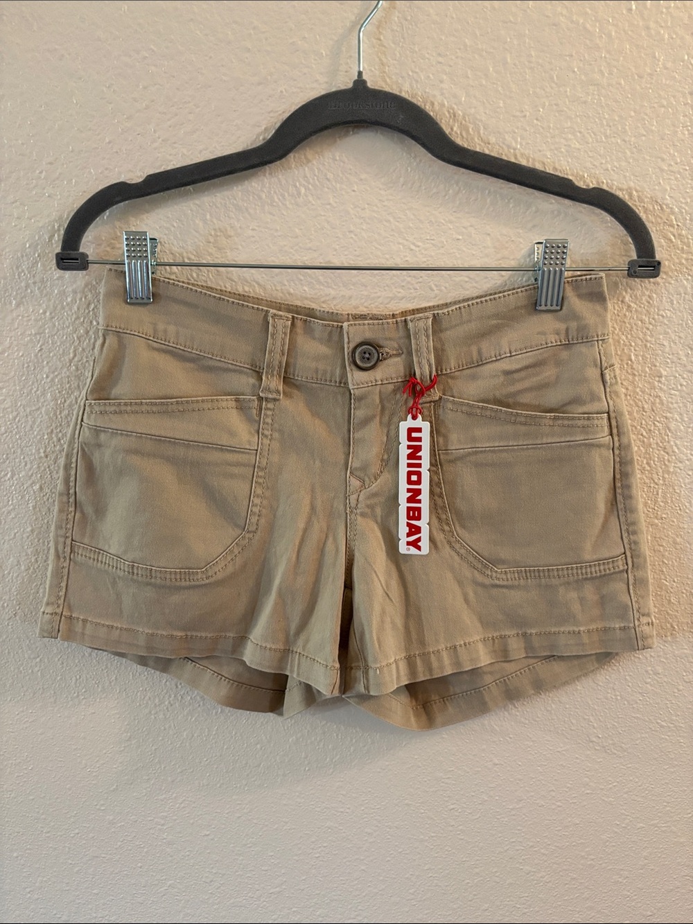 UNIONBAY High-Waist Khaki Utility Shorts Size 1   25Waist